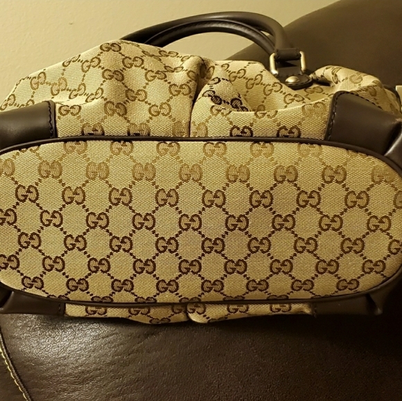 Gucci Signature Cavas Overshoulder Bag Wallet Set - Picture 3 of 8